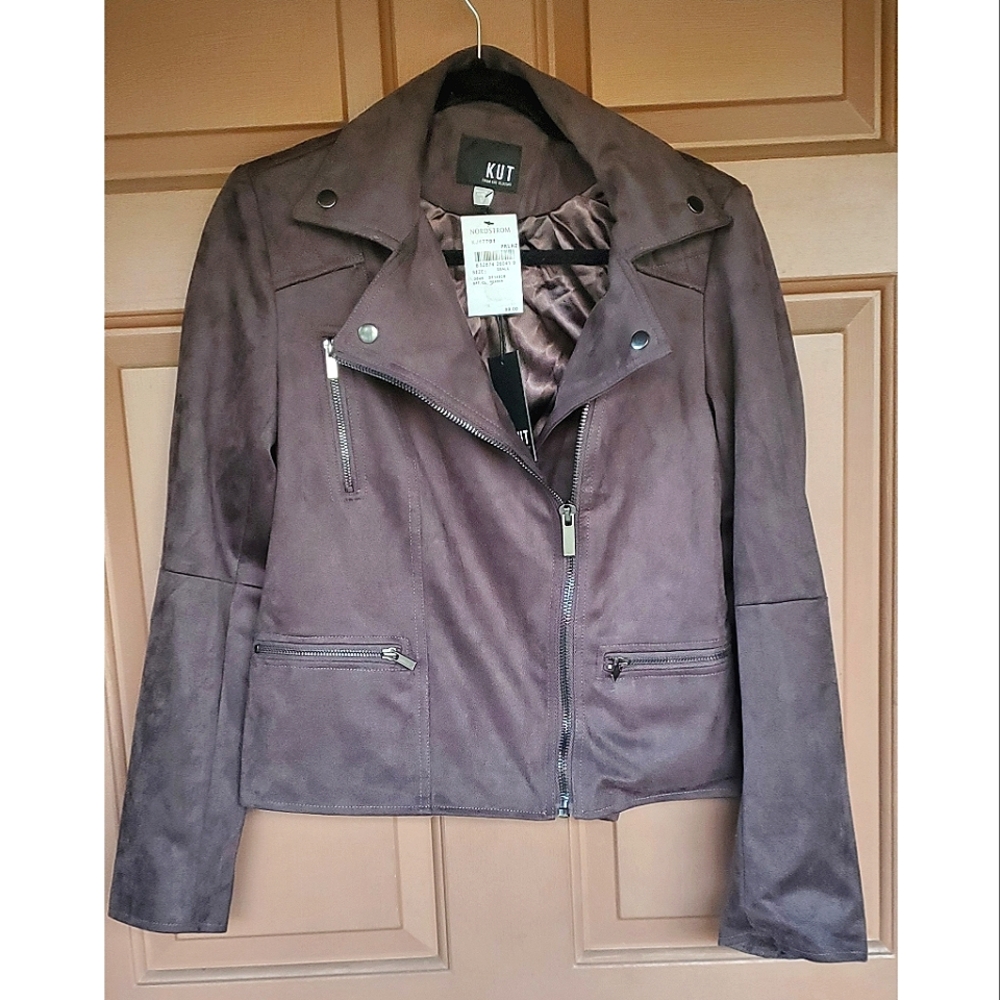 Nordstrom Suede Jacket Size S